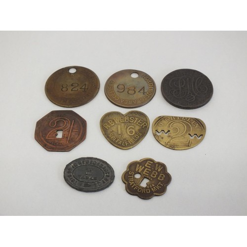 48 - OLD TOKENS, SPITALFIELDS MARKETS, DRUIDS HEAT, PIT CHECKS