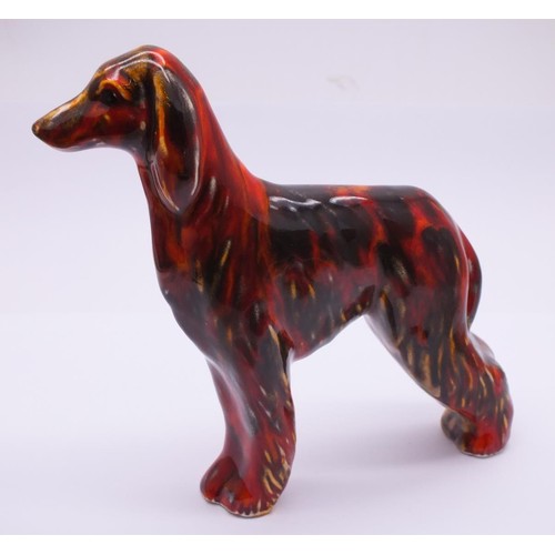 231 - ANITA HARRIS AFGAN HOUND DOG