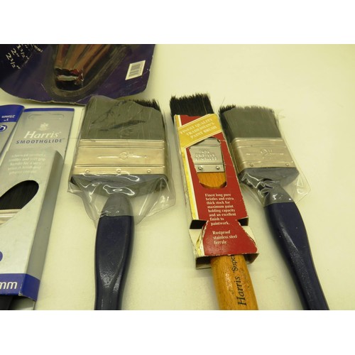 71 - MISCELLANEOUS DIY INCLUDES PAINT, BRUSHES, LIGHT FITTINGS, CAR POLISH ETC