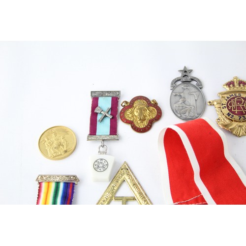 Job Lot Of Masonic / RAOB Jewels / Medals, Etc