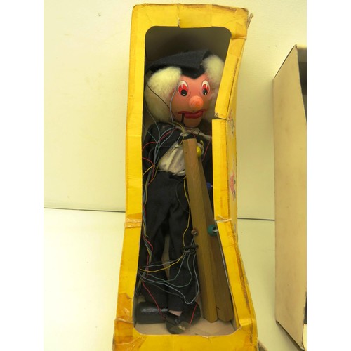 108 - TWO PELHAM PUPPETS, DUTCH BOY & HEAD MASTER