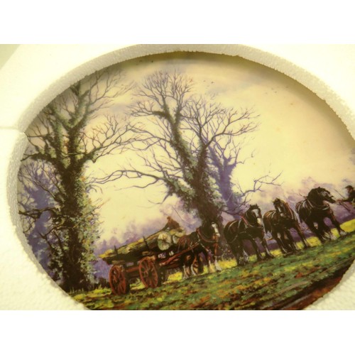 263 - FULL SET OF WEDGEWOOD YEAR IN THE COUNTRY DISPLAY PLATES