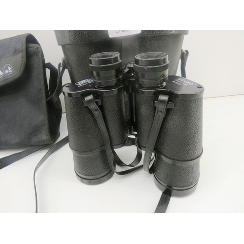 323 - TWO PAIRS OF BINOCULARS