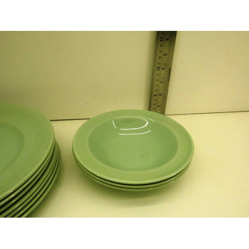 236 - WOOD`S WARE `BERYL` DINNER SERVICE - FORTY PIECES