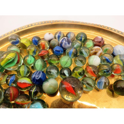 306 - JOB LOT OF MARBLES