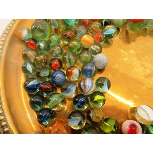 306 - JOB LOT OF MARBLES