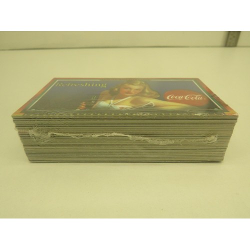 336 - SET OF COCA COLA CARDS IN MINT CONDITION AND UNOPENED