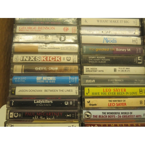 367 - BOX OF CASSETTE ALBUMS VARIOUS ARTISTS