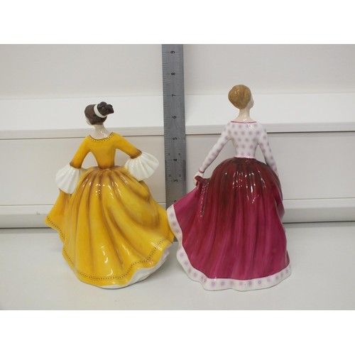 74 - TWO ROYAL DOULTON FIGURINES
FIONA H.N 2694
STEPHANIE H.N 2807