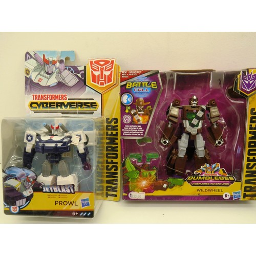 97 - 5 x TRANSFORMER FIGURE CADETS