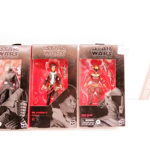 98 - 4 x STAR WARS BLACK SERIES 6