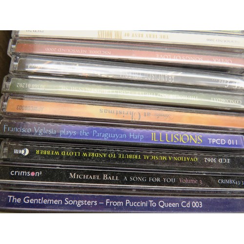 111 - OVER 100 CD'S INCLUDING IL DIVO, FREDDIE AND THE DREAMERS, GERRY AND THE PACE MAKERS, LOVE SONGS, BO... 