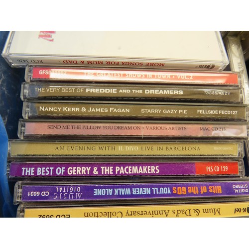 111 - OVER 100 CD'S INCLUDING IL DIVO, FREDDIE AND THE DREAMERS, GERRY AND THE PACE MAKERS, LOVE SONGS, BO... 