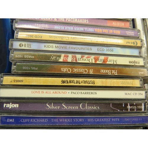 111 - OVER 100 CD'S INCLUDING IL DIVO, FREDDIE AND THE DREAMERS, GERRY AND THE PACE MAKERS, LOVE SONGS, BO... 