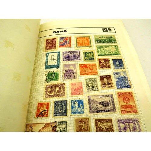 120 - ALL WORLD STAMP ALBUM AND FIRST DAY COVERS