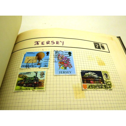 120 - ALL WORLD STAMP ALBUM AND FIRST DAY COVERS