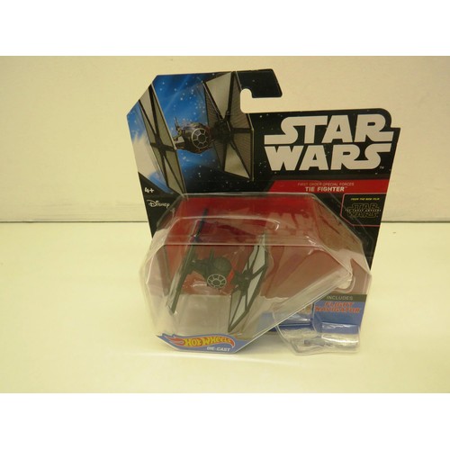 25 - 6 x STARWARS DIECAST MODELS AS NEW