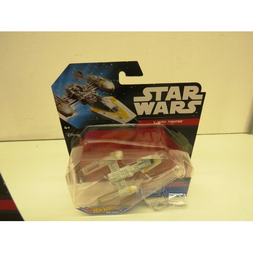 25 - 6 x STARWARS DIECAST MODELS AS NEW