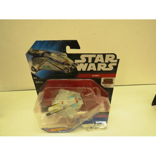 26 - 6 x STARWARS DIECAST MODELS AS NEW