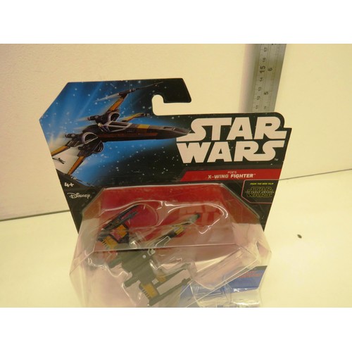 26 - 6 x STARWARS DIECAST MODELS AS NEW