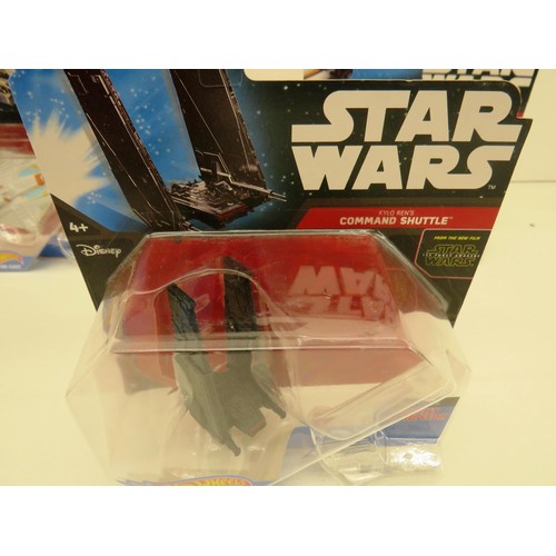 26 - 6 x STARWARS DIECAST MODELS AS NEW