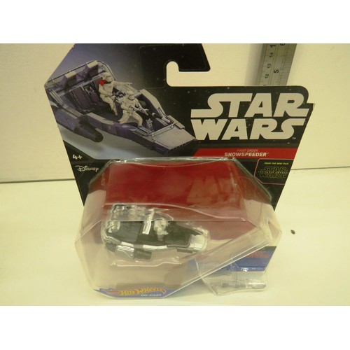 27 - 6 x STARWARS DIECAST MODELS AS NEW