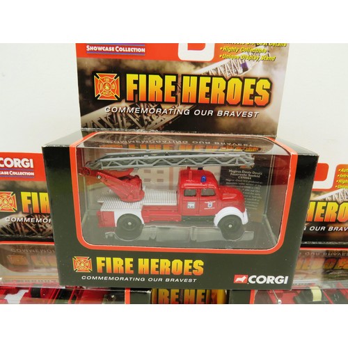 29 - 6 x CORGI FIRE HEROES CARS