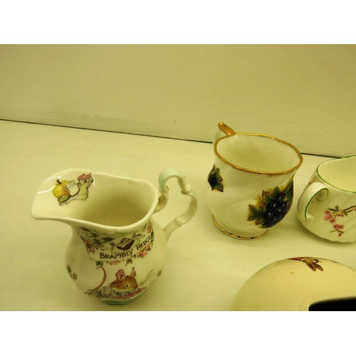 145 - JOB LOT OF ASSORTED TEA SETS TO INCLUDE MINTON HADDON HALL, SPRING BLOSSOM AND MARLOW PLUS A BUNNYKI... 