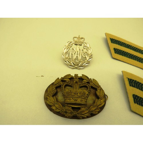 151 - BAG OF MILITARY BADGES