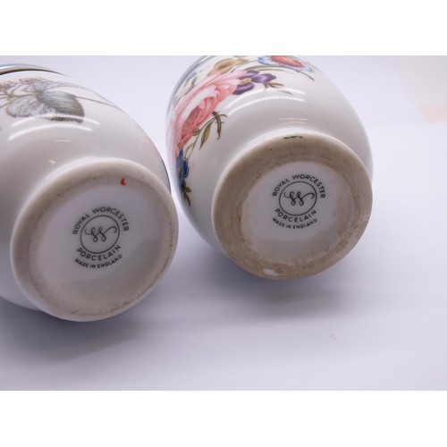 128 - 2 x ROYAL WORCESTER EGG CODDLERS