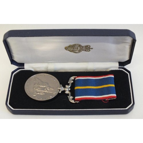 242 - COLLECTION OF MEDALS INCLUDING NATIONAL SERVICE