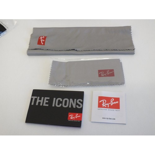 161 - RAY-BAN SUNGLASSES - NEW IN CASE WITH BOX AND PAPERWORK