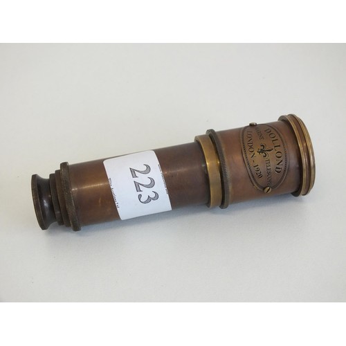 223 - 5 DRAW TELESCOPE DOLLAND LONDON