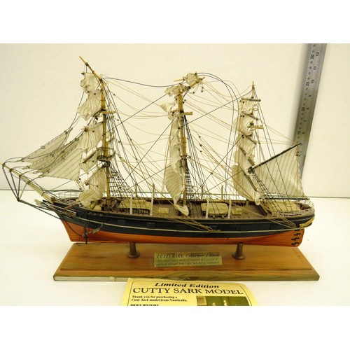 172 - LIMITED EDITION 1869 CUTTY SARK MODEL - No 86 OF 1869