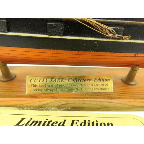 172 - LIMITED EDITION 1869 CUTTY SARK MODEL - No 86 OF 1869