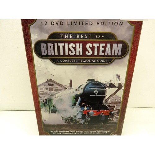 177 - THE BEST OF BRITISH STEAM 12 DVD LIMITED EDITION SET