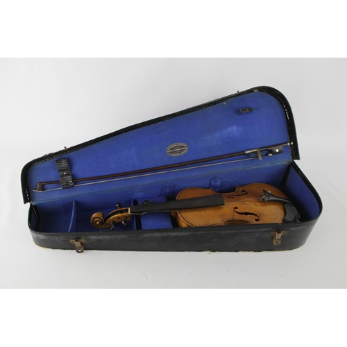 407 - Vintage Violin with Case