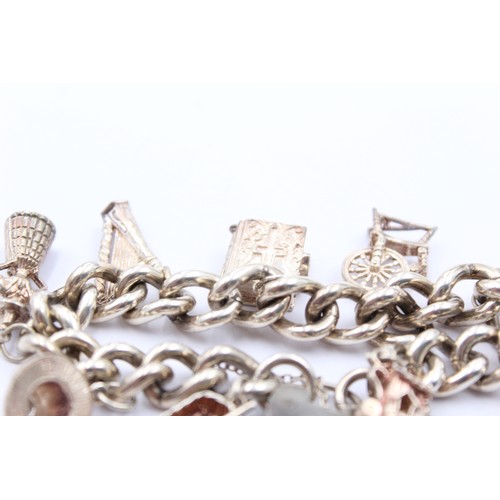 438 - .925 Charm Bracelet (89g)