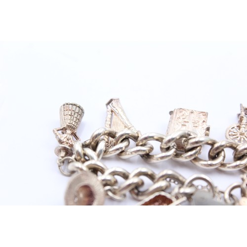 438 - .925 Charm Bracelet (89g)