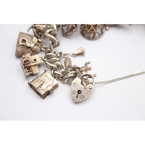 446 - .925 Charm Bracelet (108g)