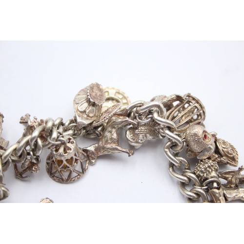 446 - .925 Charm Bracelet (108g)