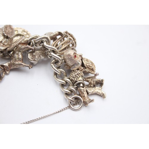 446 - .925 Charm Bracelet (108g)