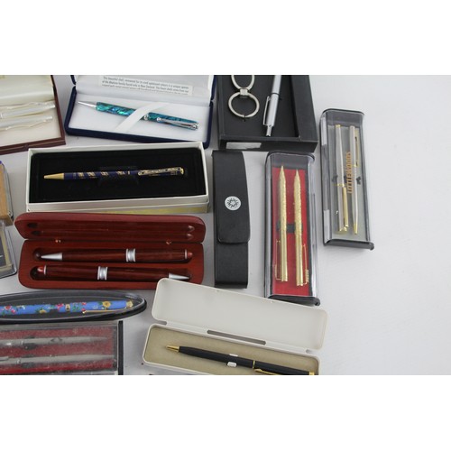 447 - Job Lot Assorted WRITING INSTRUMENTS Inc. Fountain Pens, Lighter Pens Etc