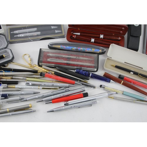 447 - Job Lot Assorted WRITING INSTRUMENTS Inc. Fountain Pens, Lighter Pens Etc