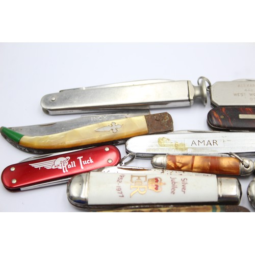 465 - 20 x Vintage Assorted Small Pocket KNIVES Inc Smokers Knives, Pen Knives Etc