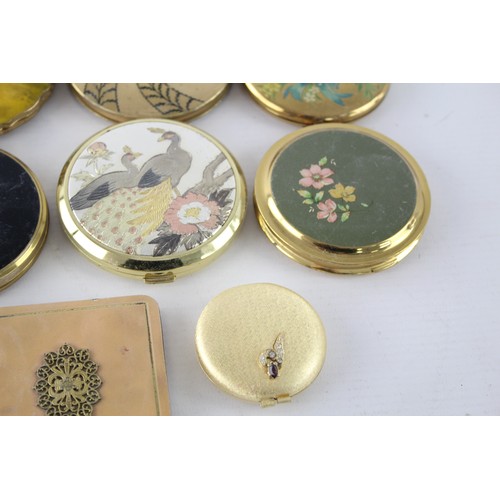 479 - 15 x Assorted Vintage Ladies Powder COMPACTS Inc Stratton, Coty, Melissa etc