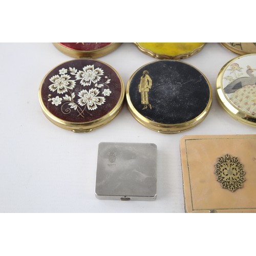 479 - 15 x Assorted Vintage Ladies Powder COMPACTS Inc Stratton, Coty, Melissa etc