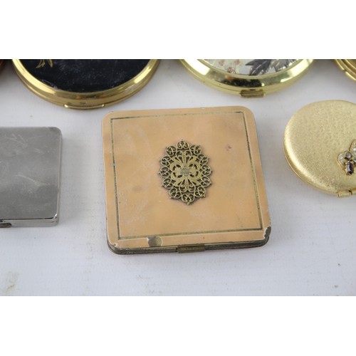 479 - 15 x Assorted Vintage Ladies Powder COMPACTS Inc Stratton, Coty, Melissa etc