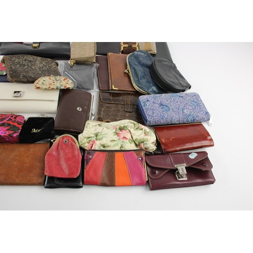 631 - 40 x Assorted Ladies / Gents PURSES & WALLETS Inc Michael Kors, Vintage, Leather