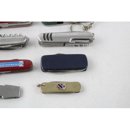 135 - 20 x Swiss Army Style Pocket KNIVES / TOOLS Inc Various Brands / Styles Etc